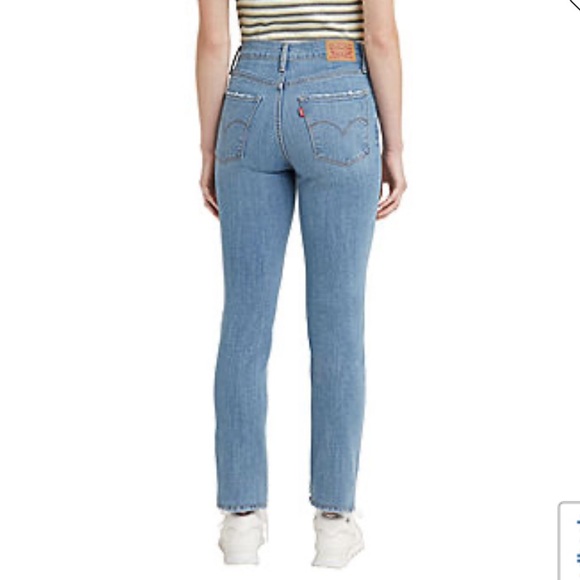 Levi's® Womens 724™ High Rise Straight Jeans - Picture 2 of 3